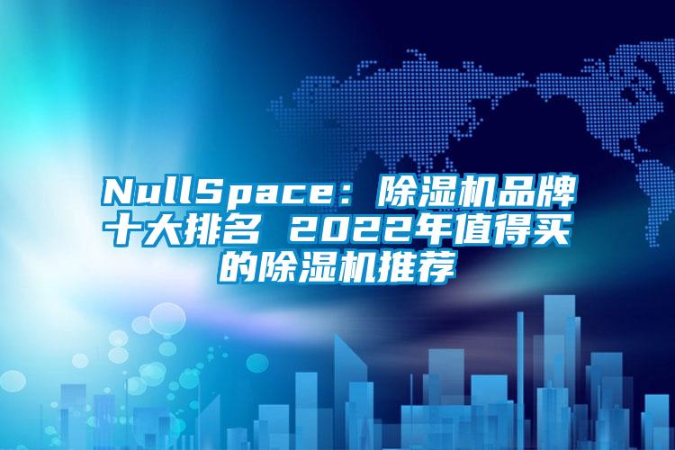 NullSpace：91看片在线下载機品牌十大排名 2022年值得買的91看片在线下载機推薦