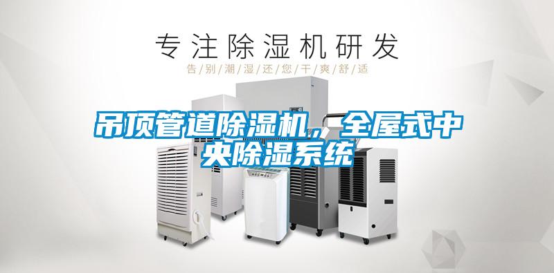 吊頂管道91看片在线下载機，全屋式中央91看片在线下载係統