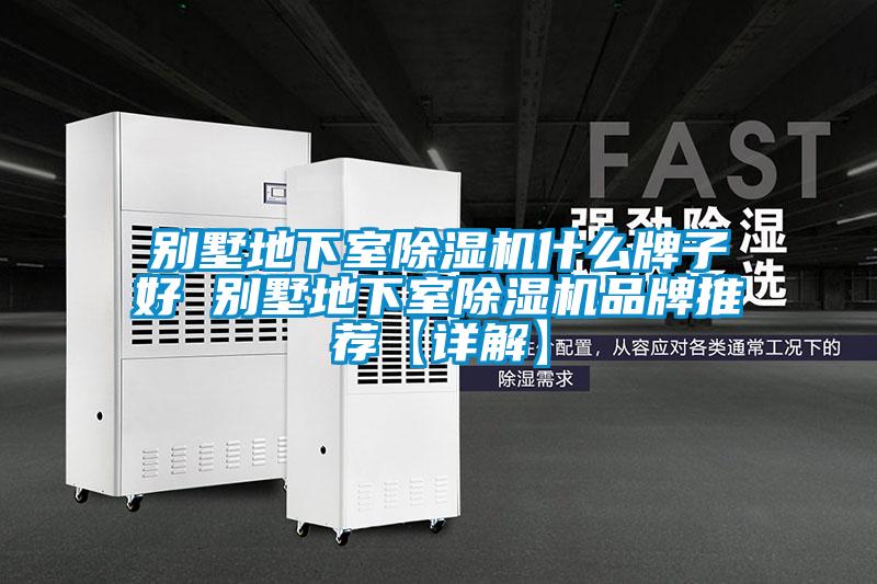 別墅地下室91看片在线下载機什麽牌子好 別墅地下室91看片在线下载機品牌推薦【詳解】