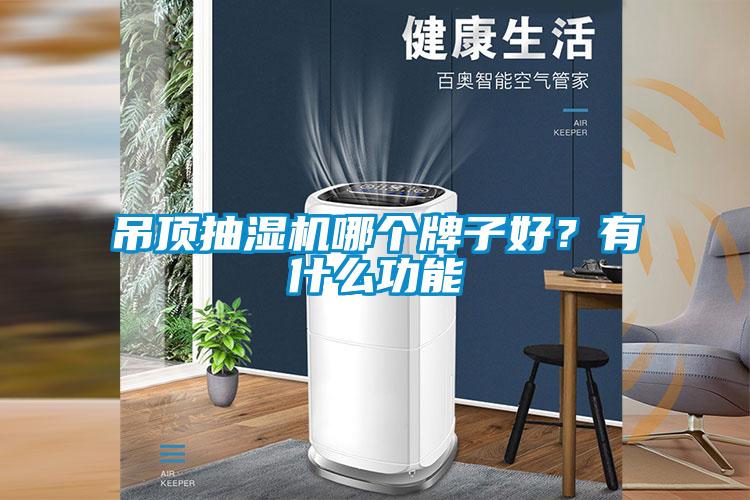吊頂抽濕機哪個牌子好？有什麽功能