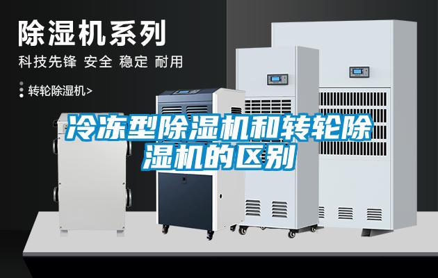 冷凍型91看片在线下载機和轉輪91看片在线下载機的區別
