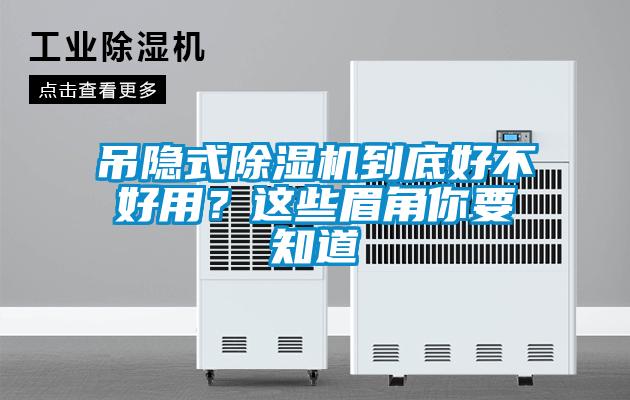吊隱式91看片在线下载機到底好不好用？這些眉角你要知道