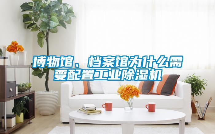 博物館、檔案館為什麽需要配置工業91看片在线下载機