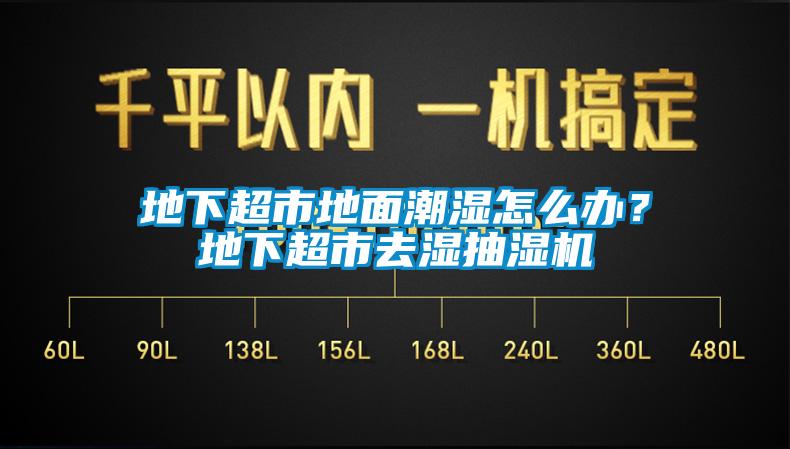 地下超市地麵潮濕怎麽辦？地下超市去濕抽濕機