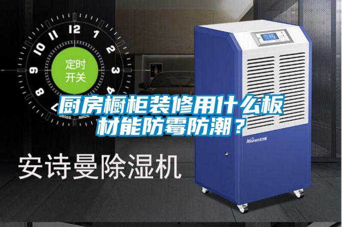 廚房櫥櫃裝修用什麽板材能防黴防潮？