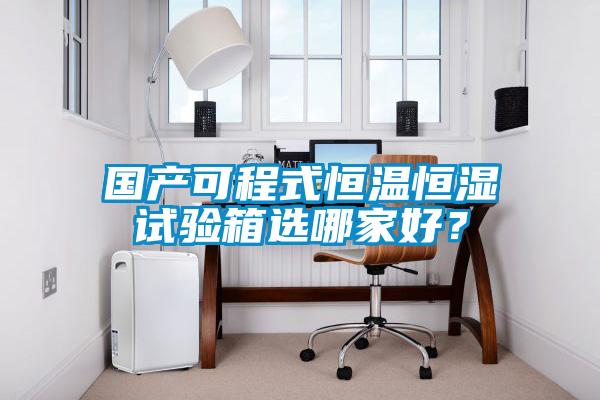 國產可程式恒溫恒濕試驗箱選哪家好？