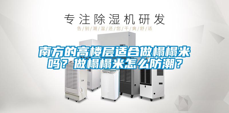 南方的高樓層適合做榻榻米嗎？做榻榻米怎麽防潮？