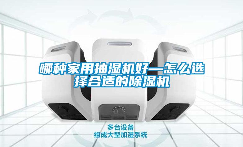 哪種家用抽濕機好—怎麽選擇合適的91看片在线下载機