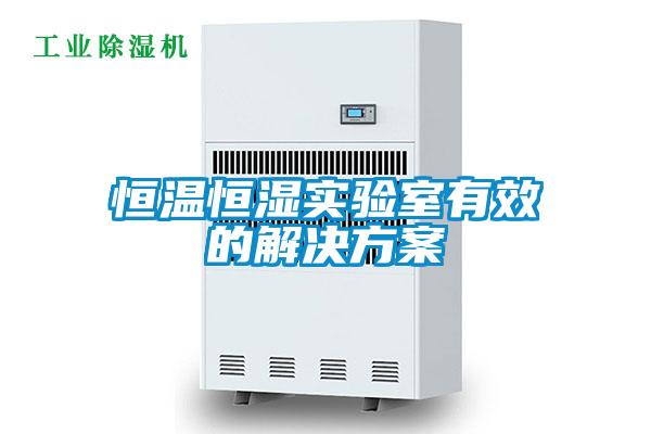 恒溫恒濕實驗室有效的解決免费看片下载