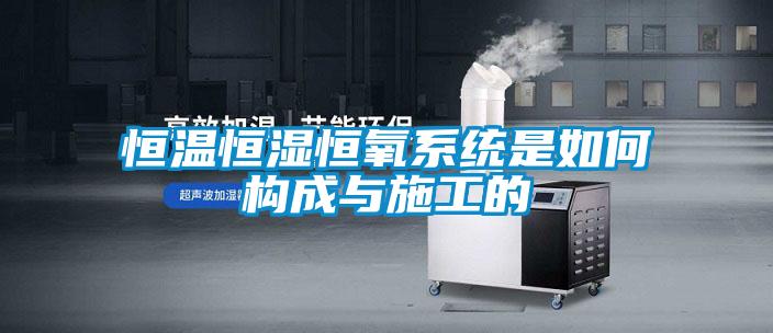 恒溫恒濕恒氧係統是如何構成與施工的