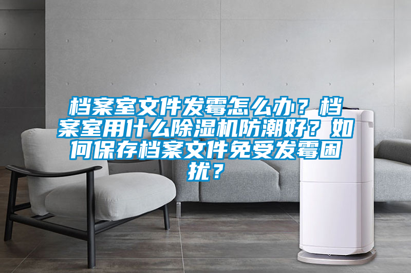 檔案室文件發黴怎麽辦？檔案室用什麽91看片在线下载機防潮好？如何保存檔案文件免受發黴困擾？