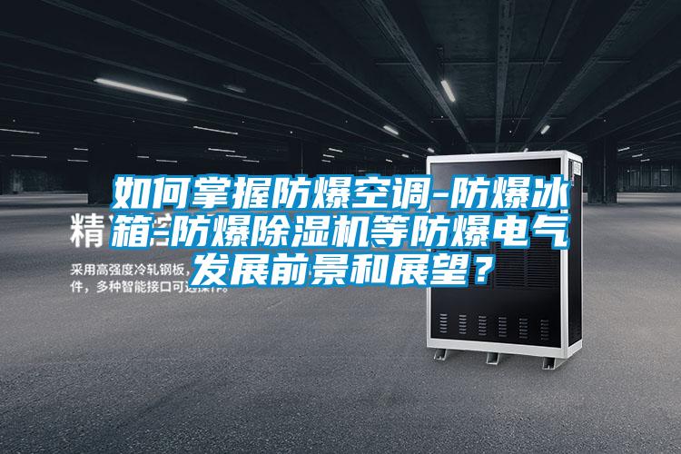 如何掌握防爆空調-防爆冰箱-防爆91看片在线下载機等防爆電氣發展前景和展望？