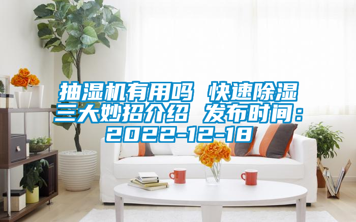 抽濕機有用嗎 快速91看片在线下载三大妙招介紹 發布時間：2022-12-18