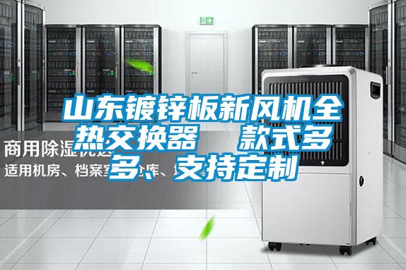 山東鍍鋅板新風機全熱交換器  款式多多、支持定製