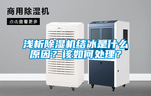 淺析91看片在线下载機結冰是什麽原因？該如何處理？