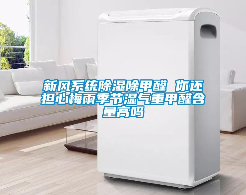 新風係統91看片在线下载除甲醛 你還擔心梅雨季節濕氣重甲醛含量高嗎