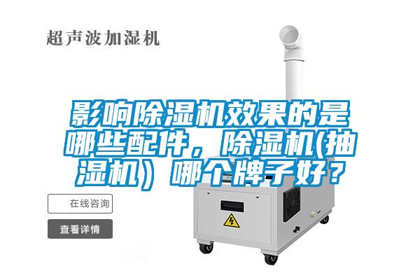 影響91看片在线下载機效果的是哪些配件，91看片在线下载機(抽濕機）哪個牌子好？