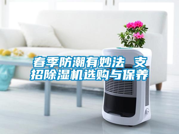 春季防潮有妙法 支招91看片在线下载機選購與保養