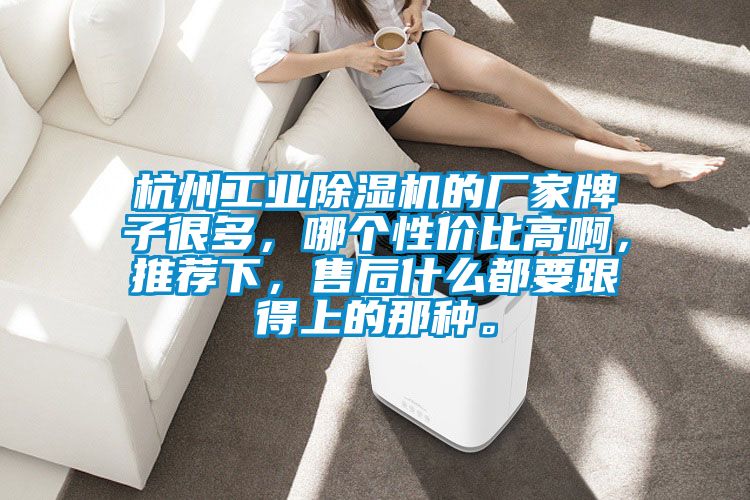 杭州工業91看片在线下载機的廠家牌子很多，哪個性價比高啊，推薦下，售後什麽都要跟得上的那種。