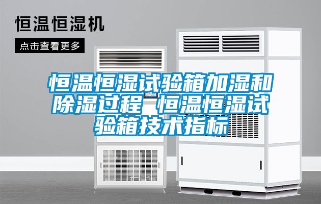 恒溫恒濕試驗箱加濕和91看片在线下载過程 恒溫恒濕試驗箱技術指標