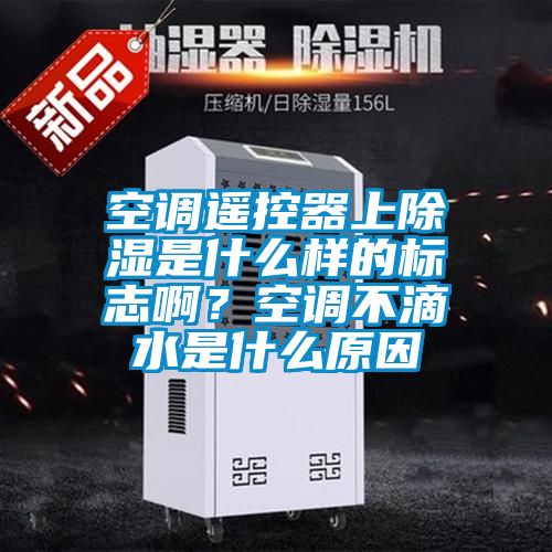 空調遙控器上91看片在线下载是什麽樣的標誌啊？空調不滴水是什麽原因