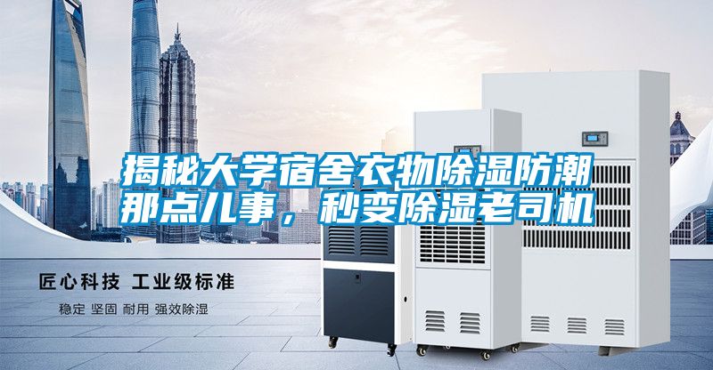 揭秘大學宿舍衣物91看片在线下载防潮那點兒事，秒變91看片在线下载老司機