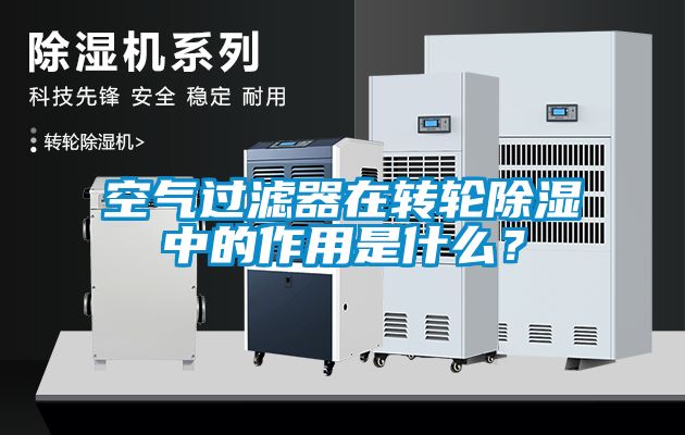空氣過濾器在轉輪91看片在线下载中的作用是什麽？