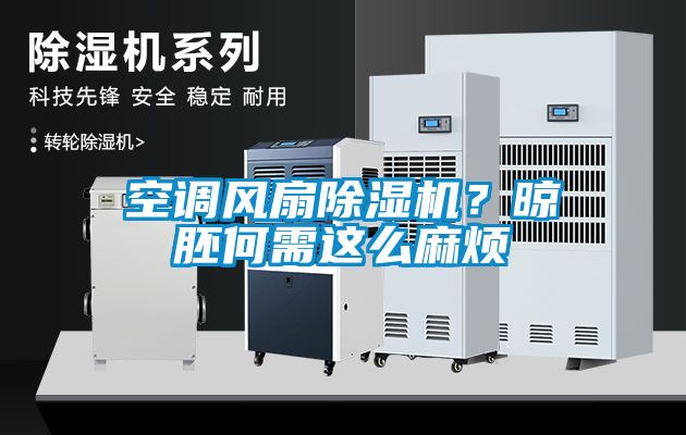 空調風扇91看片在线下载機？晾胚何需這麽麻煩