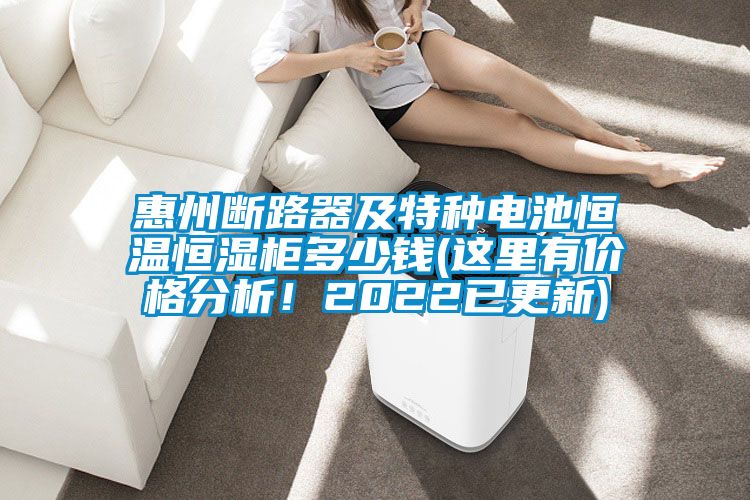 惠州斷路器及特種電池恒溫恒濕櫃多少錢(這裏有價格分析！2022已更新)