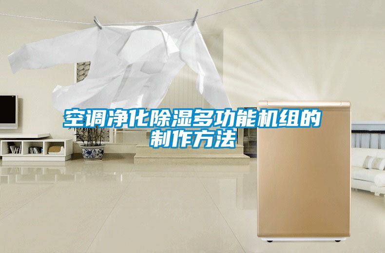 空調淨化91看片在线下载多功能機組的製作方法
