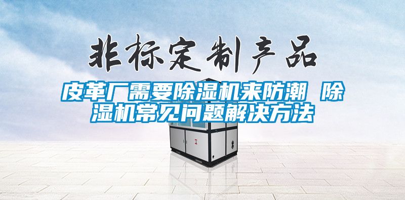 皮革廠需要91看片在线下载機來防潮 91看片在线下载機常見問題解決方法