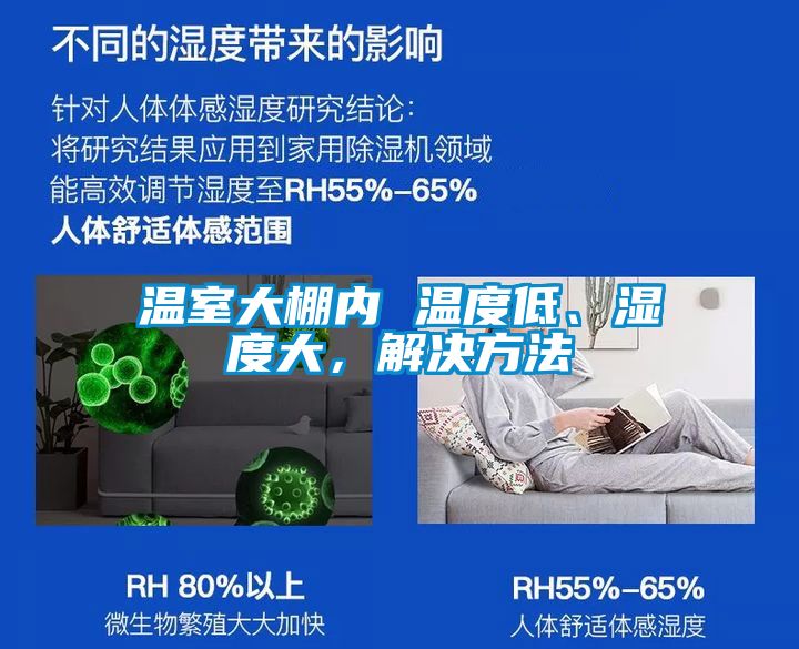 溫室大棚內 溫度低、濕度大，解決方法