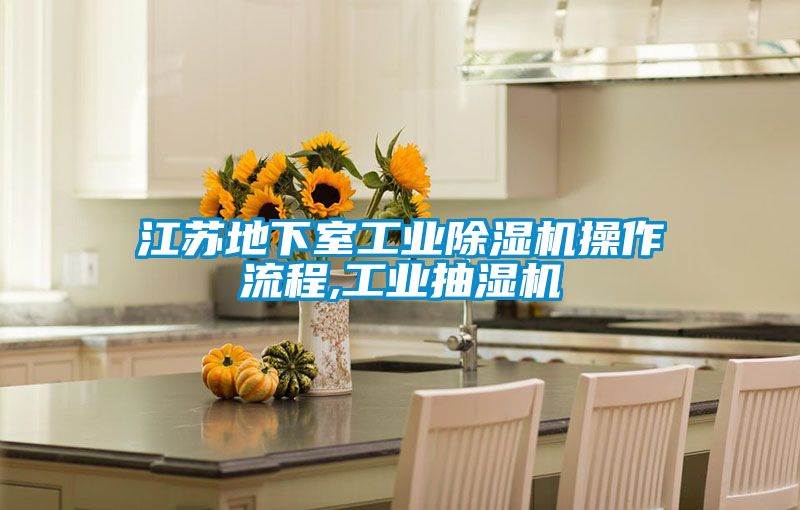 江蘇地下室工業91看片在线下载機操作流程,工業抽濕機