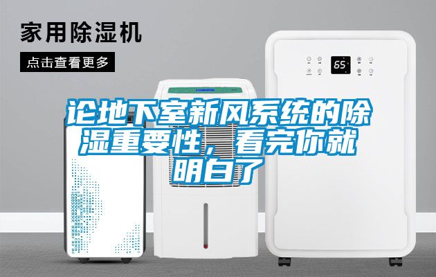 論地下室新風係統的91看片在线下载重要性，看完你就明白了