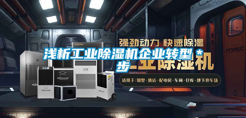 淺析工業91看片在线下载機企業轉型＊步
