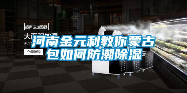 河南金元利教你蒙古包如何防潮91看片在线下载