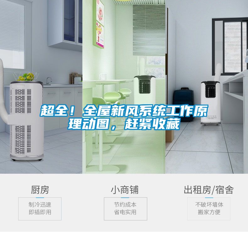 超全！全屋新風係統工作原理動圖，趕緊收藏