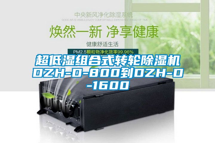 超低濕組合式轉輪91看片在线下载機DZH-D-800到DZH-D-1600