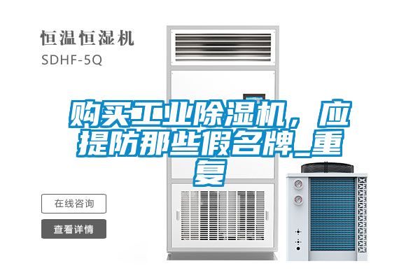購買工業91看片在线下载機，應提防那些假名牌_重複