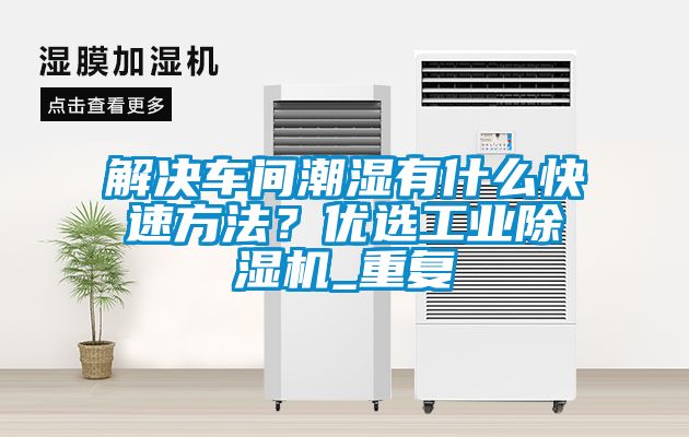 解決車間潮濕有什麽快速方法？優選工業91看片在线下载機_重複