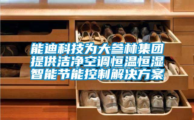 能迪科技為大參林集團提供潔淨空調恒溫恒濕智能節能控製解決免费看片下载