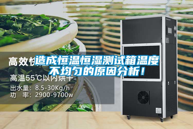 造成恒溫恒濕測試箱溫度不均勻的原因分析！