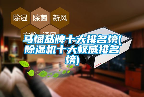馬桶品牌十大排名榜(91看片在线下载機十大權威排名榜)