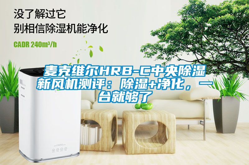 麥克維爾HRB-C中央91看片在线下载新風機測評：91看片在线下载+淨化，一台就夠了