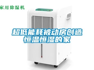 知識百科超低能耗被動房創造恒溫恒濕的家