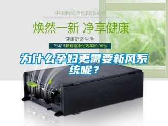 知識百科為什麽孕婦更需要新風係統呢？