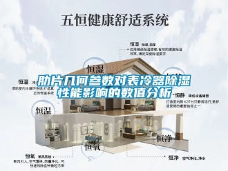 行業手机看片AV短片肋片幾何參數對表冷器91看片在线下载性能影響的數值分析