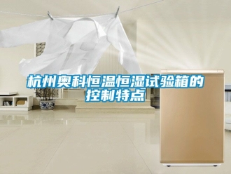 知識百科杭州奧科恒溫恒濕試驗箱的控製特點
