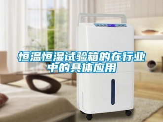 行業手机看片AV短片恒溫恒濕試驗箱的在行業中的具體應用
