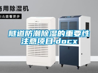 常見問題隧道防潮91看片在线下载的重要性注意項目.docx